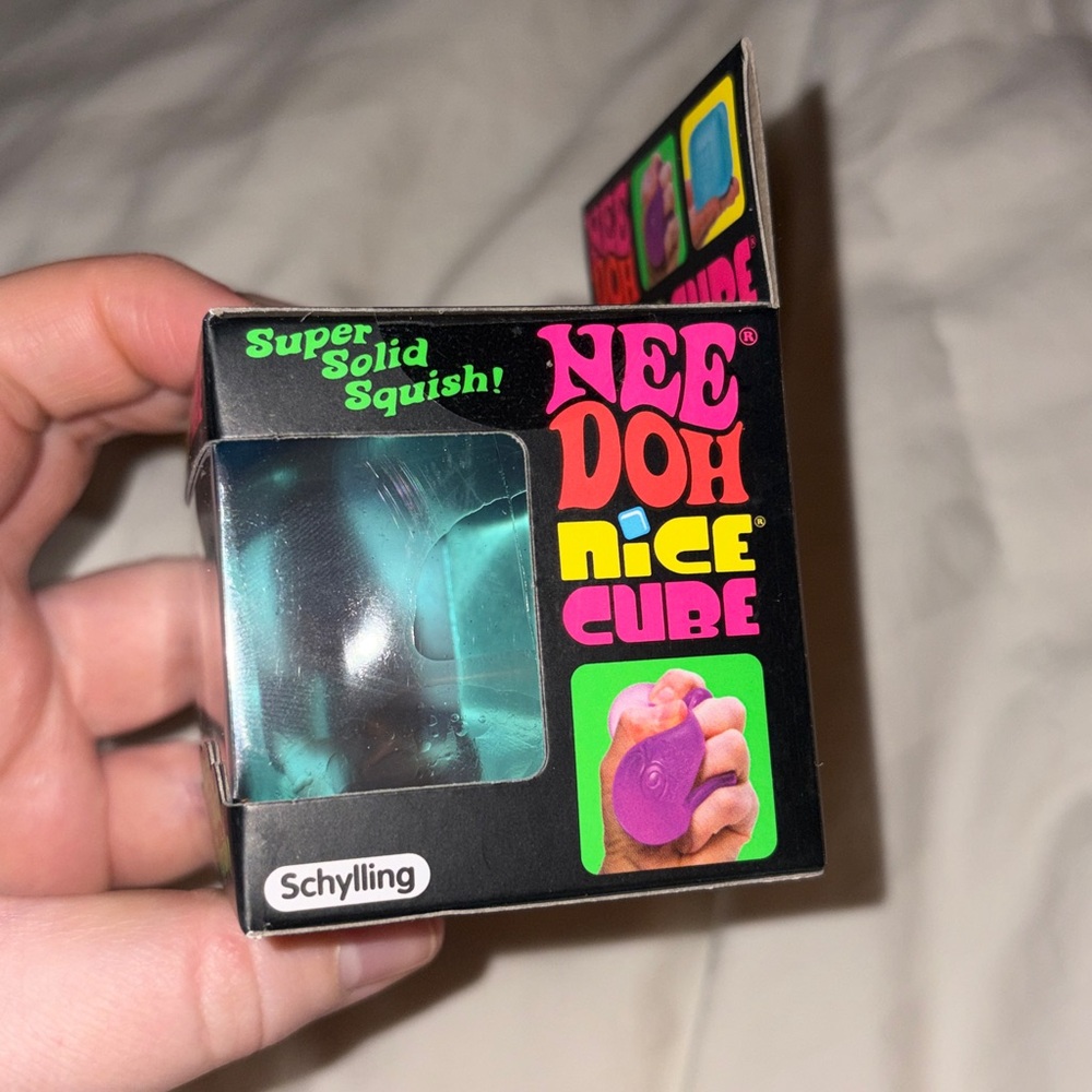 Trendy Brand New Blue Nee Doh Nice Cube Super Solid Squish🔥 - Picture 3 of 6